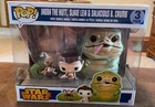 Funko Pop! Star Wars 3-Pack Jabba the Hutt Slave Leia Salacious B. Crumb