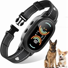Dog Bark Collar, Rechargeable Bark Collar for Large Dog, IP67 Waterproof Anti Ba