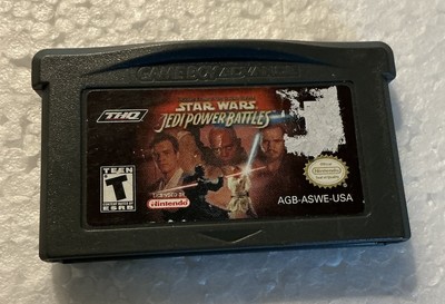 Star Wars Jedi Power Battles (Game Boy Advance GBA) Authentic Tested