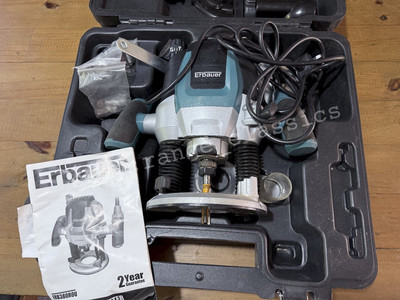 Erbauer ERB380ROU Router + bits | eBay UK