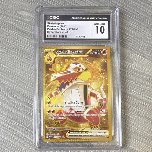 Skeledirge ex graded CGC 10 for sale on eBay