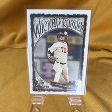 Topps 2025 Allen & Ginter Wicked Curves Johan Santana WC-13 Minnesota Twins