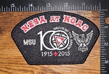 National Eagle Scout Association At NOAC MSU 1915 - 2015 OA WWW CSP Patch BSA