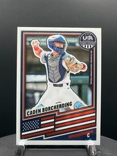 2026 Panini Stars & Stripes Prizm USA Baseball #64 Caden Borcherding