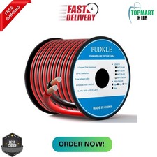 16 Gauge Wire 16awg Automotive Wire Electrical Wire 100ft 2 Conductor Red Black