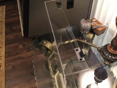 TECHNICS Turntable ACRYLIC DUST COVER,With Metal Hinges! 5100,Q2,Q3,SL-D2,SL-D3