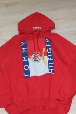 Tommy Hilfiger x Vetements Hoodie rot Gr. S wie NEU, Streetwear, Fashion