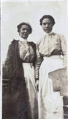 1914 Vintage Photo NYC BELLEVUE HOSPITAL NURSES OF CHILDREN S WARD 9