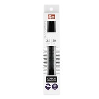 Strumpfstricknadeln Prym Ergonomics Carbon 20 Cm 3,5 Mm, Stricknadeln