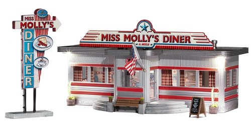 Woodland Scenics 4956 N modelo terminado "Miss Molly's Diner" | Zustand: Neu