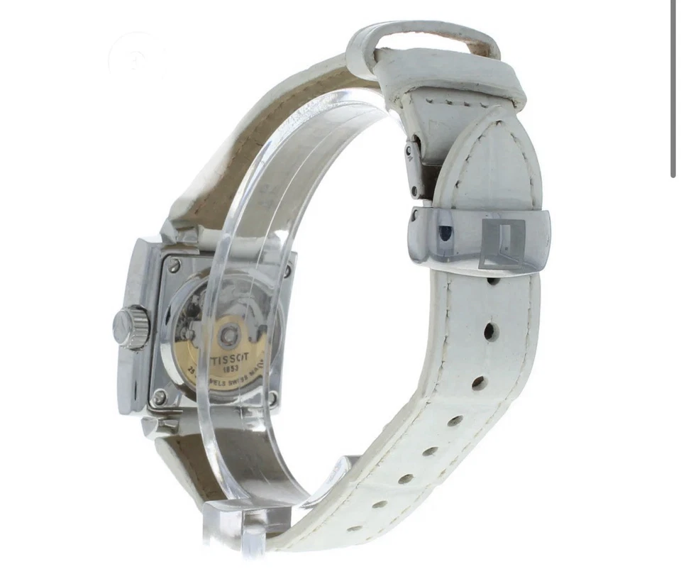 Tissot T-Trend Automatic 24mm Stainless Steel Blue Leather Strap T60125963 - Image 2 of 3