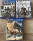 Ubisoft Assassin's Creed Syndicate Origins Valhalla PS4 PS5 NTSC-U/C