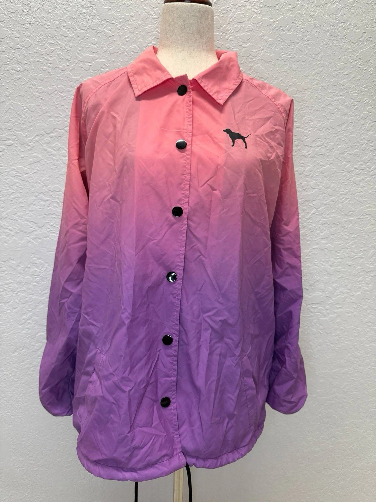 UNDERCOVER Scarpe da ginnastica Victoria’s Secret rosa hombre dip dye nuove con etichette giacca neon fuchsai corallo