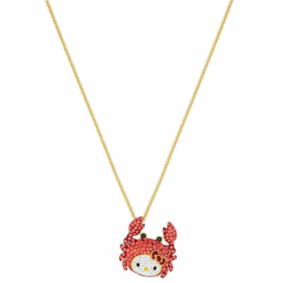 Pendant Necklace Hello Kitty Crab 
