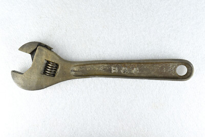 Vintage B&C Bemis & Call Tool Co 12 inch Adjustable Wrench No. 80 MADE IN USA