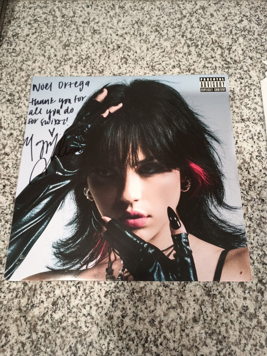 Maggie Lindemann ~ Paranoia Signed Jacket Blue Vinyl LP Record
