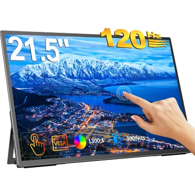 Display touch UPERFECT 21,5 pollici 120 Hz 1920 x 1080 USB-C HDMI FreeSync per giocatori