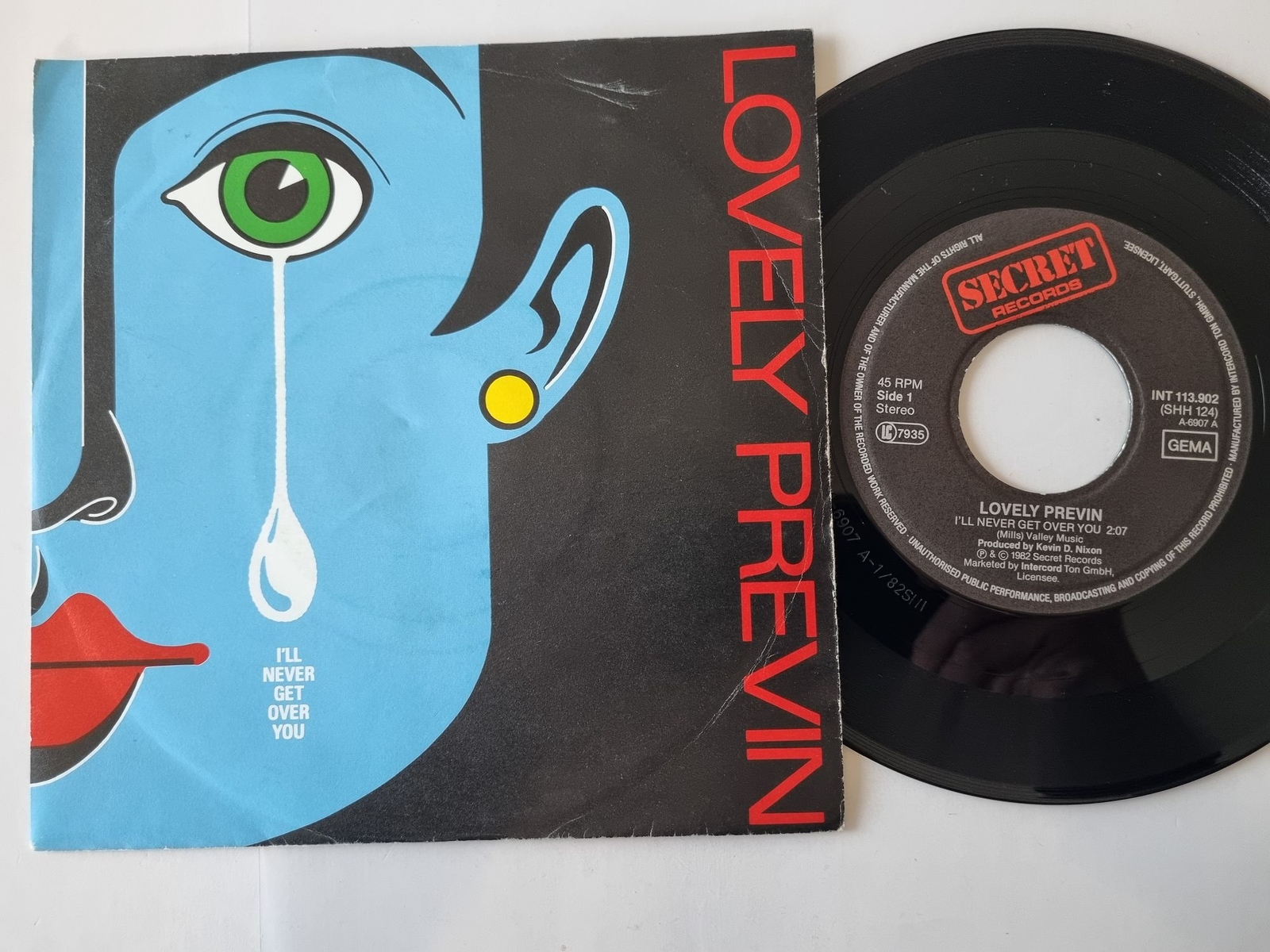 Lovely Previn - I'll never get over you 7'' Vinyl Germany