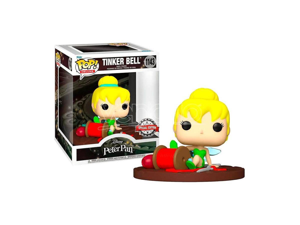 Pop Figura Disney Peter Pan Tinker Bell On Spool Esclusiva Funko