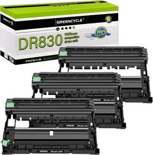 3PK DR830 Drum for Brother TN DR-830 DCP-L2647DW MFC-L2760DW HL-L2865DW Printer