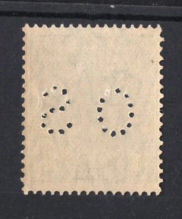 M3084 Australia 1926-30 SGO98b - 1d verde salvia (Die II), Multi wmk (Tipo W7) Foto 2 de 2