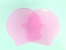 25PCS NEW CLAMSHELL PINK PAKRITE CD/DVD CASES, FREE SHIPPING HANDLEING