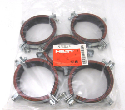 5 Stück Hilti Massivrohrschelle MP-MI 4'' G 208710 NEU OVP