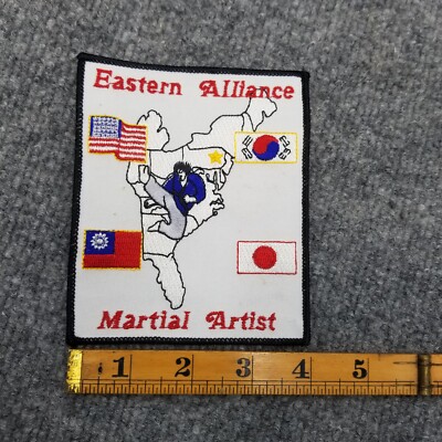 Eastern Alliance Martial Artist Patch Arts
