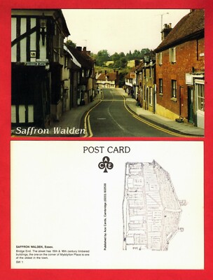 YHA Jugendherberge Postkarte - Saffron Walden, Essex - 1497 Malthouse - Ace Cards