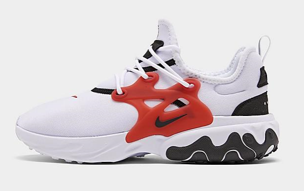 nike react presto red and black