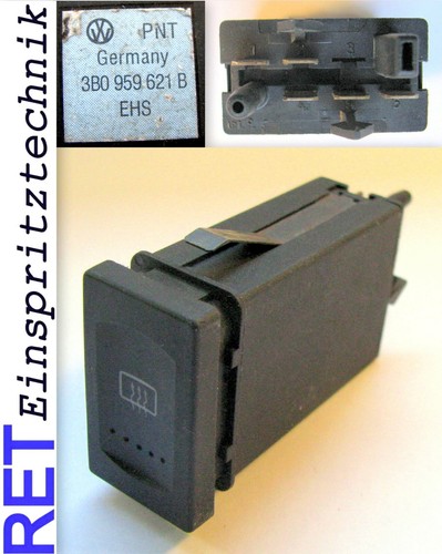 Schalter Heckscheibenheizung 3B0959621B VW Passat 3B original