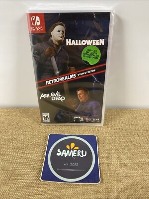 Jeux Nintendo Switch Halloween Et Ash Vs Evil Dead - En Très Bon état, Cartouches Et Boîtes Incluses