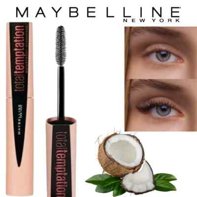 Maybelline Total Temptation Mascara - Volumizing With Coconut Extract - Black