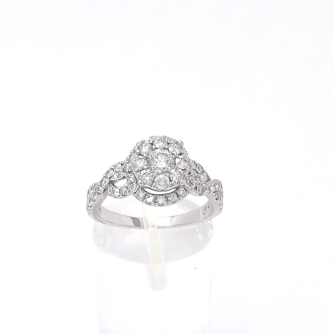 Kay double halo engagement ring sale