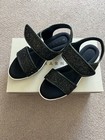 New $ 780. MARNI Black Glitter  Sandals  Size 37- 37.5 — photo 2