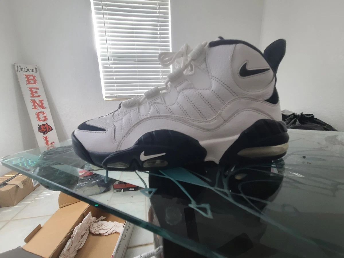 Size 9.5 Nike Air Max Sensation White Navy 805897 100