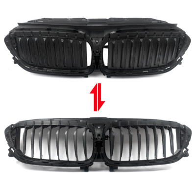 ohne Klappensteuerung Kühlergrill Für BMW G30 G31 16-19  