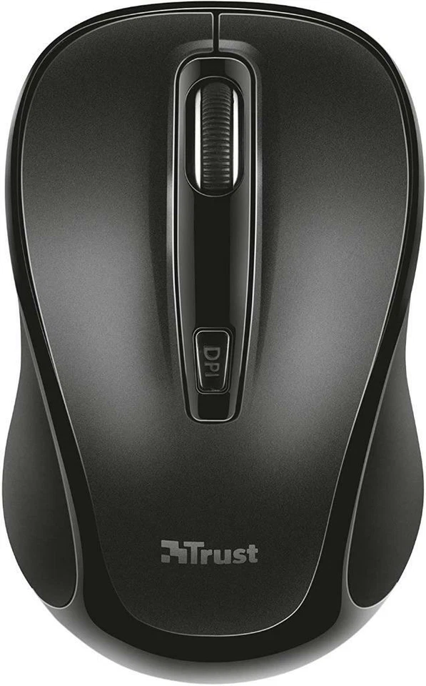 Trust Zelo Optical Wireless USB Silent Mouse Adjustable DPI 1000 - 2400 - Image 2 of 4