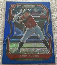 2021 Panini Prizm ANDY YOUNG #61 Blue Mojo 086/199 ROOKIE Arizona Diamondbacks 