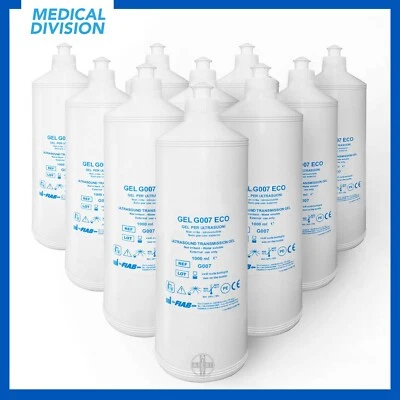 FIAB 10 Gel eco per ecografia ultrasuoni diagnostica blu flacone 1 Kg - ecografie