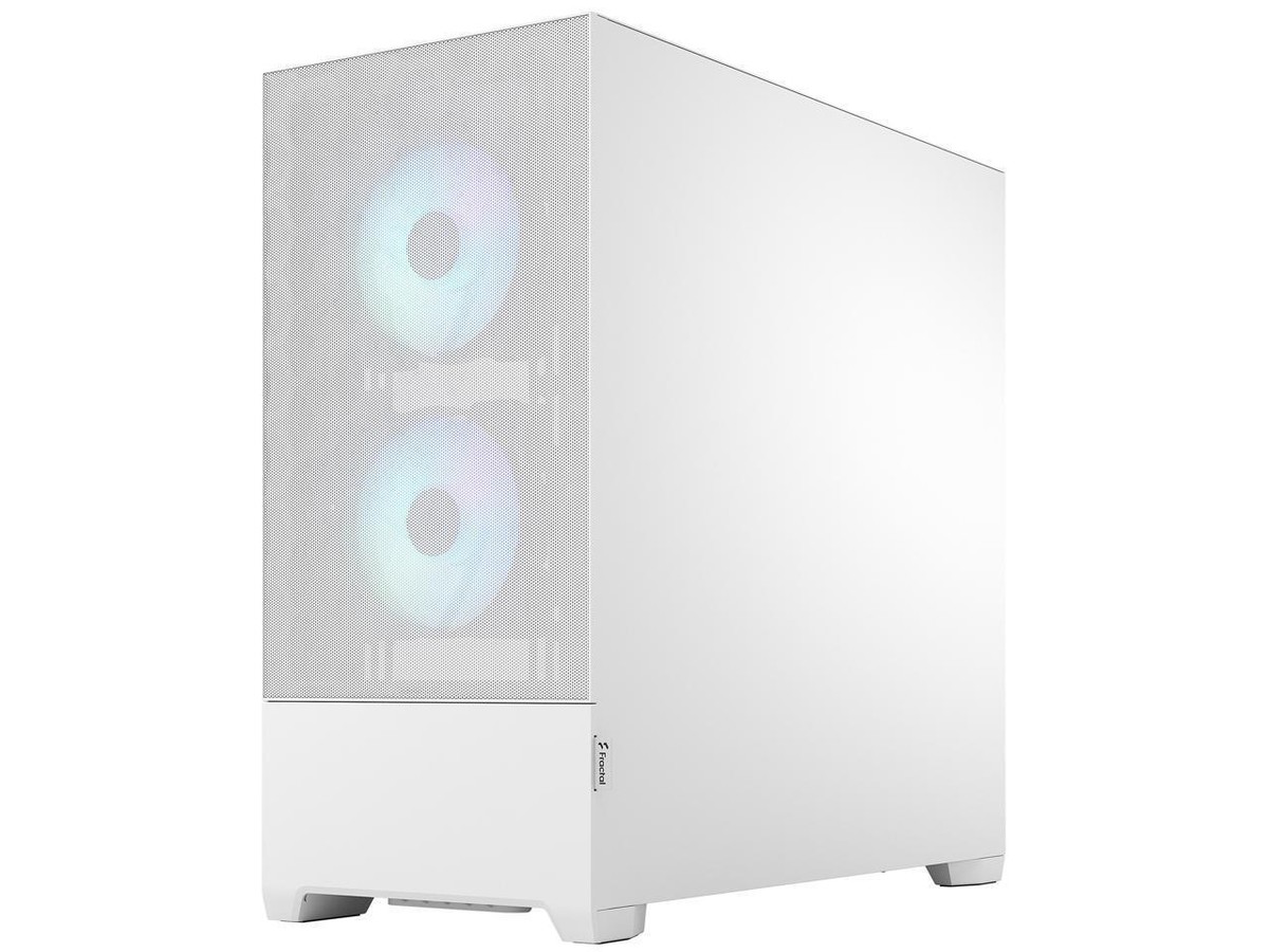 Fractal Design Pop Air RGB White TG ATX High-Airflow Clear