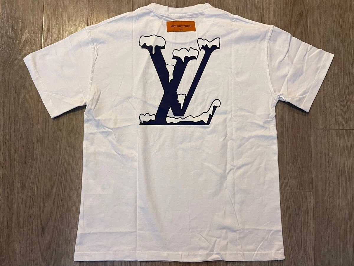 Louis Vuitton White Do A Kickflip T-Shirt