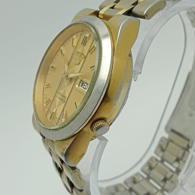 Seiko 5 Automatic 7S26-01B0 Day/Date Vintage Men's Watch KLH3ALI3