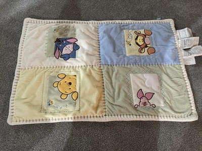Disney Baby Winnie the Pooh comforter patch work quilt blanket piglet Eeyore