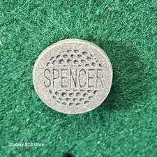 Personalized Metal Golf Ball Marker for Spencer