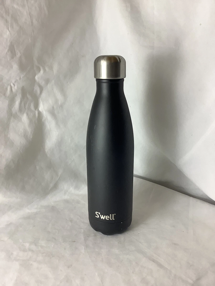 S'well Bottle 17 oz Swell Water Bottle Stainless Steel HP Black NEW