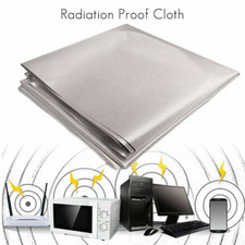 silver gray Fabric Blocking RFID EMF/EMI Protection Radiation/Singal Shielding