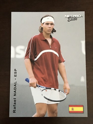 Rafael Nadal #E27 2003 NetPro Elite Event card