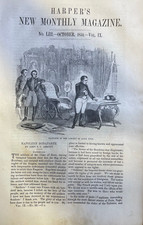 1854 Napoleon Bonaparte at Waterloo