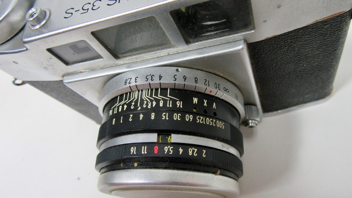 VINTAGE OLYMPUS 35-S 35MM FILM CAMERA WITH ORIGINAL CASE | eBay